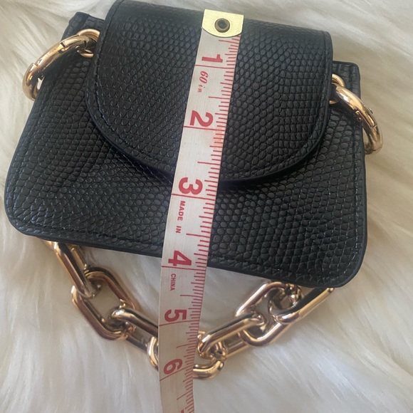 Taupe Interchangable Coin Belt/ Mini Purse with Chain - Picture 8 of 16